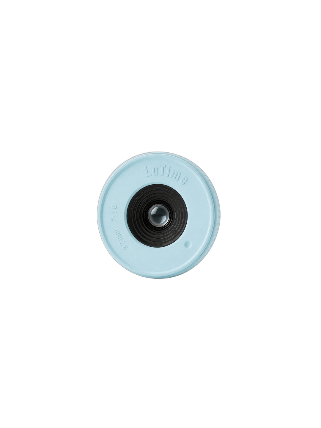LoTime lens in Malibu blue